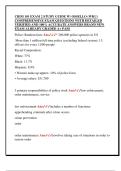 CRIM 101 EXAM 2 STUDY GUIDE W&sol; OSSELLO &lpar;WKU&rpar;  COMPREHENSIVE EXAM QUESTIONS WITH DETAILED  VERIFIED AND 100&percnt; ACCURATE ANSWERS BRAND NEW  EXAM ALREADY GRADED A&plus; PASS 