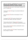 CRIM 101 CHAPTER 4 COMPREHENSIVE EXAM QUESTIONS  WITH DETAILED VERIFIED AND 100&percnt; ACCURATE  ANSWERS BRAND NEW EXAM ALREADY GRADED A&plus; PASS 