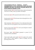 CJ101&colon;INTRODUCTION TO CRIMINAL JUSTICE  COMPREHENSIVE EXAM QUESTIONS WITH DETAILED  VERIFIED AND 100&percnt; ACCURATE ANSWERS BRAND NEW  EXAM ALREADY GRADED A&plus; PASS 