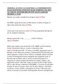 CRIMINAL JUSTICE 101 CHAPTERS 1-6 COMPREHENSIVE  EXAM QUESTIONS WITH DETAILED VERIFIED AND 100&percnt;  ACCURATE ANSWERS BRAND NEW EXAM ALREADY  GRADED A&plus; PASS 