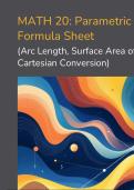 MATH 20&colon; Areas and Volumes Master Guide &lpar;Disk&comma; Washer&comma; Shell Setup&rpar;&rpar;