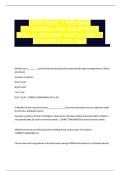 CWB LEVEL 1 WELDING PROCESSES AND EQUIPMENT WITH QUESTIONS AND CORRECT ANSWERS 2025-2026