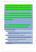 TCFP Prep 2025&sol;2026 COMPLETE QUESTION  BANK WITH VERIFIED CORRECT ANSWERS &vert;&vert;  100&percnt; GUARANTEED PASS <LATEST VERSION> 