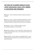 AIR FORCE IBT EXAMPREP BUNDLED EXAMS LATEST KNOWLEDGE CHECK WITH VERIFIED A&plus; SOLUTIONS AND SCENARIOS