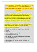 DMV Vietnamese Written Test 1 &lpar;2023&rpar; COMPLETE  QUESTIONS AND VERIFIED CORRECT  ANSWERS &vert;&vert; 100&percnt; GUARANTEED PASS <LATEST  VERSION> 