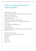 PCI DSS 3&period;2&period;1 EXAM QUESTIONS WITH CORRECT ANSWERS 