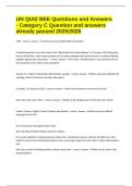 UN QUIZ BEE Questions and Answers - Category C Question and answers already passed 2025&sol;2026