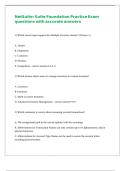 NetSuite - Suite Foundation Practice Exam questions with accurate answers 
