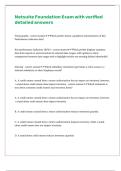 Netsuite Foundation Exam with verified detailed answers 