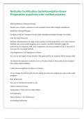 NetSuite Certification SuiteFoundation Exam Preparation questions with verified answers 