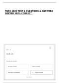 PKSC 1020 TEST 1 QUESTIONS & ANSWERS SOLVED 100&percnt; CORRECT&period;