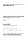 PKSC 1020 TEST 3 FALL 2025&sol;26 QUESTIONS WITH 100&percnt; VERIFIED ANSWERS&period;