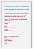 Montana Property Management Exam Prep 2025&vert;2026 Actual  Comprehensive Exam  Questions  & Correct Answers &lpar;Verified  Answers&rpar; &vert;   Already Graded  A&plus; &vert; Newest Exam  &vert; Just Released&excl;&excl; 