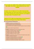 ACC 311 Problem Set 4 &lpar;SNHU&rpar; LATEST UPDATE COMPLETE QUESTIONS  AND CORRECT SOLUTIONS &vert;&vert; 100&percnt; GUARANTEED PASS <LATEST  VERSION> 