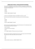 CANNON TRUST SCHOOL 1 EXAM QUESTIONS AND ANSWERS