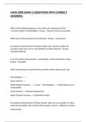 CADS 2000 EXAM 2 QUESTIONS WITH CORRECT ANSWERS&period;