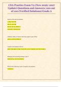  CDA Practice Exam V2 &lpar;New 2026&sol; 2027  Update&rpar; Questions and Answers &vert;100 out  of 100 &lpar;Verified Solutions&rpar; Grade A 