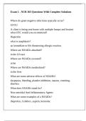 Exam 1 - NUR 303 Questions With Complete Solutions