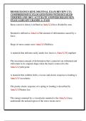 BIOMECHANICS KINE 3401 FINAL EXAM REVIEW UTA  COMPREHENSIVE EXAM QUESTIONS WITH DETAILED  VERIFIED AND 100&percnt; ACCURATE ANSWERS BRAND NEW  EXAM ALREADY GRADED A&plus; PASS