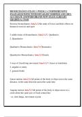 BIOMECHANICS EXAM 1 &lpar;WEEK 1&rpar; COMPREHENSIVE  EXAM QUESTIONS WITH DETAILED VERIFIED AND 100&percnt;  ACCURATE ANSWERS BRAND NEW EXAM ALREADY  GRADED A&plus; PASS 