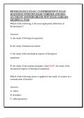 BIOMECHANICS EXAM 1 COMPREHENSIVE EXAM  QUESTIONS WITH DETAILED VERIFIED AND 100&percnt;  ACCURATE ANSWERS BRAND NEW EXAM ALREADY  GRADED A&plus; PASS