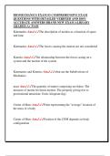 BIOMECHANICS EXAM &num;3 COMPREHENSIVE EXAM  QUESTIONS WITH DETAILED VERIFIED AND 100&percnt;  ACCURATE ANSWERS BRAND NEW EXAM ALREADY  GRADED A&plus; PASS