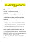 HVAC AC Excellence Exam with All Correct & 100&percnt; Verified Answers&vert; Actual Complete Update &vert;Latest Version