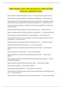 HVAC Master Exam with All Correct & 100&percnt; Verified Answers&vert; Updated to Pass