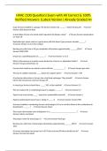 HVAC &lpar;100 Question&rpar; Exam with All Correct & 100&percnt; Verified Answers &vert;Latest Version&vert; Already Graded A&plus;