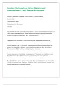 Session 2 Arizona Real Estate Statutes and commissioner&rsquo;s rules Exam with answers