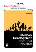 Lifespan Development Test Bank 9th Edition &vert; Boyd & Bee
