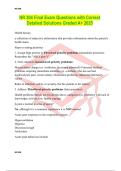 NR 304 Final Exam Questions with Correct Detailed Solutions Graded A&plus; 2025