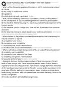 Social Psychology&comma; TB 2 Exam Rated A&plus; 2025 New Update