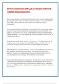 Flow Cytometry SCYM &lpar;ASCP&rpar; Study Guide with verified detailed answers