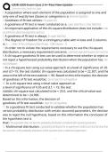 QMB-3200 Exam Quiz 2 A&plus; Pass New Update &vert;Verified & Updated &vert;Actual 2025&sol;2026 Exam Blue Print