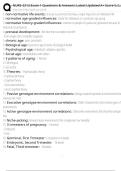 NURS-2212 Exam 1 Questions & Answers&colon; Latest Updated A&plus; Score Solutio