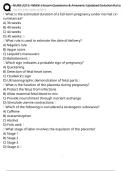 NURS 2212- WEEK 2 Exam Questions & Answers&colon; Updated Solution Rated A