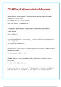 PH144 Exam 1 with accurate detailed answers