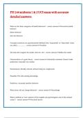 PH 144 midterm 1 & 2 UCI exam with accurate detailed answers 
