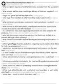 Walmart Food&sol;Safety Exam Rated A&plus; &vert;Verified & Updated &vert;Actual 2025&sol;2026 Exam Blue Print