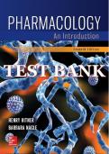 Test Bank for Pharmacology an Introduction 7th Edition by Henry Hitner&comma; Barbara Nagle