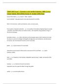 COMS 3333 Exam 1 &vert;Questions with Verified Solutions 100&percnt; Correct &lpar;Latest Update 2025&vert;2026&rpar; Already A&plus; Graded &lpar;100&percnt; Pass&rpar;