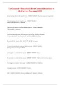 7A General -MHousehold Pest Control Questions with Correct Answers 2025&period;