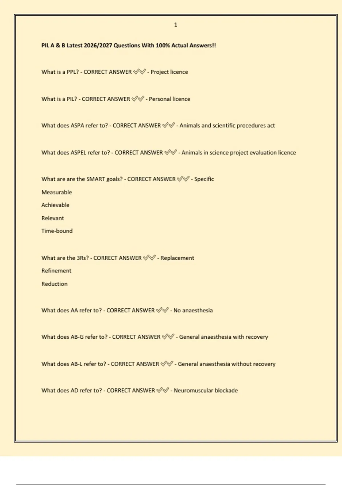 PIL A & B Exam Preparation (2026–2027) – Complete Question Bank with ...