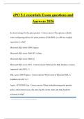 ePO 5&period;1 essentials Exam questions and Answers 2026