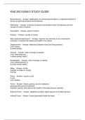 KNS 200 EXAM 2 STUDY GUIDE