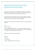 Sage Intacct Implementer Exam Practice Questions With Correct Answers&period;