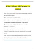BUSA3150 Exam 2026 Questions and Answers