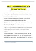 BUSA 2106 Chapter 2 Exam 2026 Questions and Answers