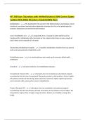 HIT 230 Exam &vert;Questions with Verified Solutions 100&percnt; Correct &lpar;Latest Update 2025&vert;2026&rpar; Already A&plus; Graded &lpar;100&percnt; Pass&rpar;